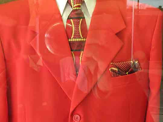 red suit and camera, bessemer, alabama