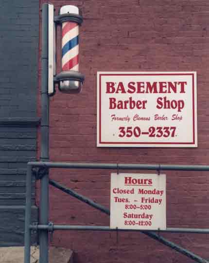 basement barber shop, decatur alabama, morgan county